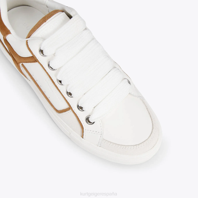 Kurt Geiger hombres banco sur de londres 2LPR591 | calzados blanco otro